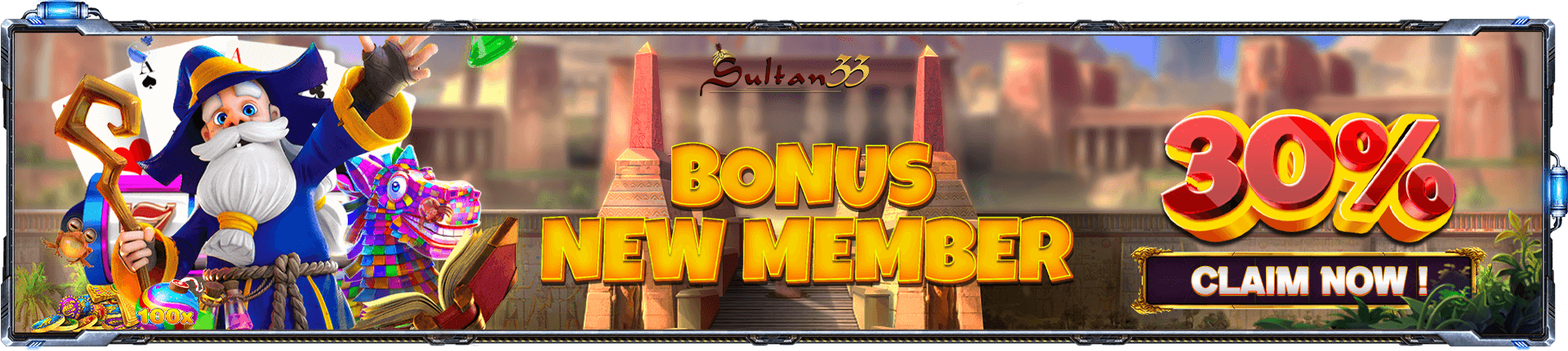 Bonus New Member 30%