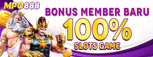 Bonus Deposit New Member 100%