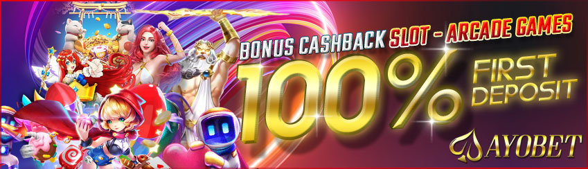 Bonus Cashback 100% First Deposit
