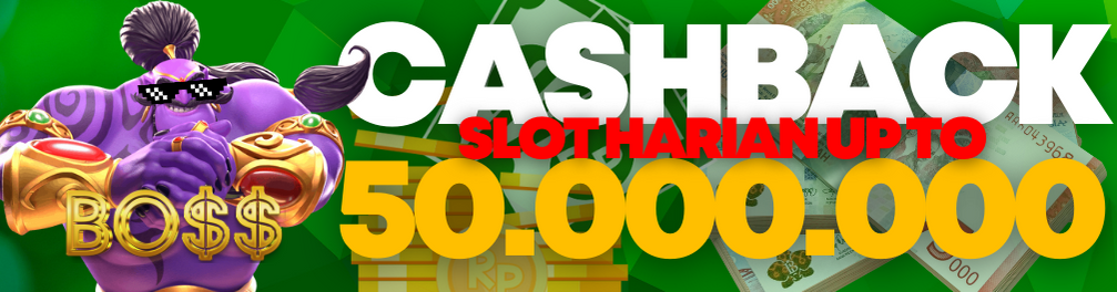 Bonus Kekalahan ALL Slot Harian Max 50.000.000