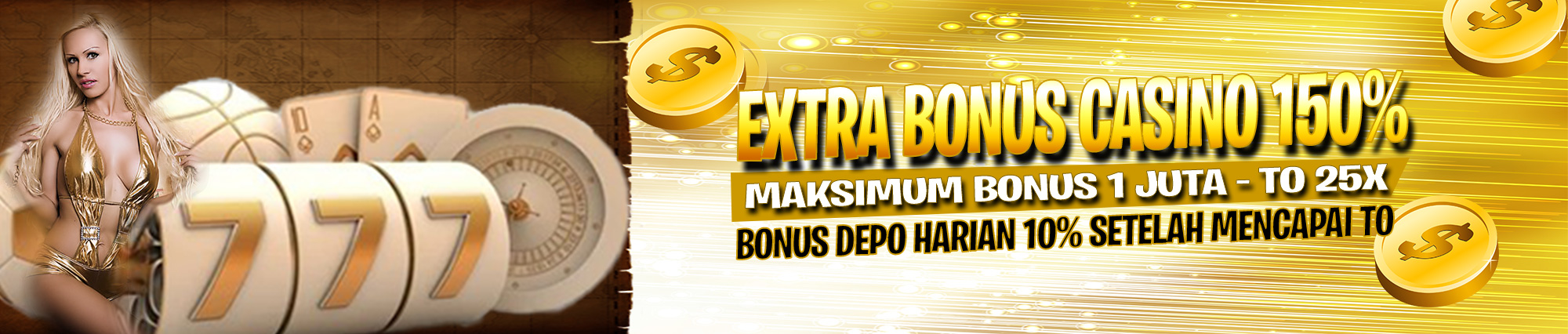 Promo Extra Bonus 150%
